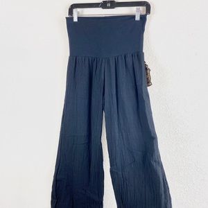 Elan | Black Wide Leg Pants